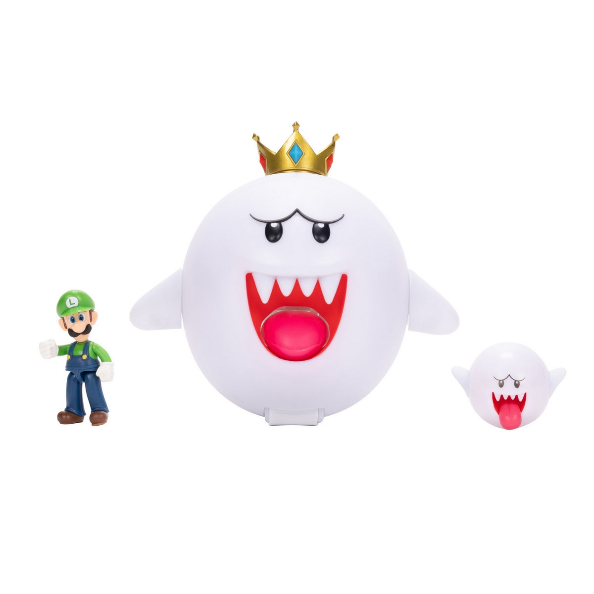 Set Figuras King Boo Super Mario De Nintendo